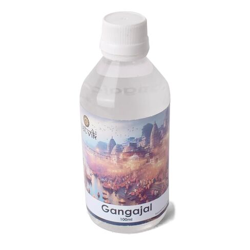 Satvik 100 ml Pure And Natural Unfiltered Holy GangaJal Water, Sudh Ganga Jal Water From Haridwar for Pooja, Vastu, Purity for Home And Office (100 ML, GANGA JAL) in Saudi Arabia