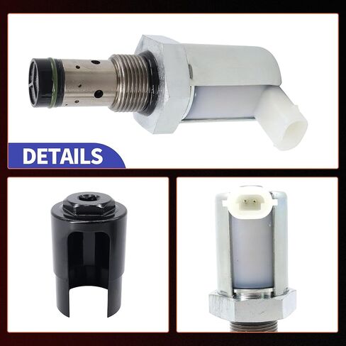HiSport 6.0L IPR Valve Injector Pressure Regulator - Compatible with Ford E-350 E-450 F-250 F-350 F-450 F-550 Super Duty Excursion 6.0L 2005-2010 - Replace 5C3Z9C968CA in Saudi Arabia
