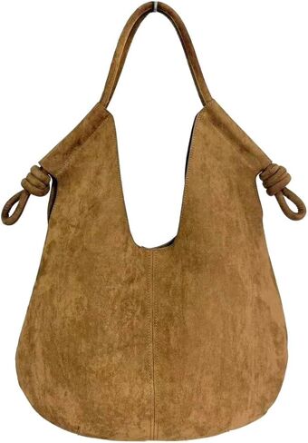 حقائب هوبو كبيرة من جلد الغزال للنساء حقائب كتف أنيقة وحقائب كتف وحقائب سفر للعمل in Kuwait