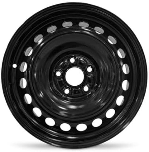 17x7.5 inch OEM Direct Replacement Steel Wheel - Recond for 2003-2009 Dodge Ram 2500 8-165.1mm Black 17 in Rim 52121325AB in Saudi Arabia