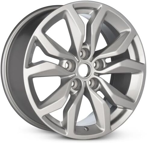 New 18x8 inch OEM Direct Replacement Aluminum Wheel for 2014-2021 Chevrolet Impala 5-120mm Silver 18 in Rim 84507698 in Saudi Arabia