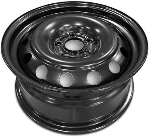 New 16x7 inch OEM Direct Replacement Steel Wheel for 2001-2009 Volvo S60 5-108mm Black 16 in Rim 91731224 in Saudi Arabia