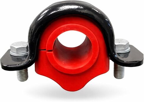 Suspension Dudes Front Sway Bar Stabilizer CODE RED Bracket/Bushing Kit FITS Wrangler 2018-2026, Gladiator 2020-2026, W/O Electronic Disconnect - Bushings Made In USA in Saudi Arabia