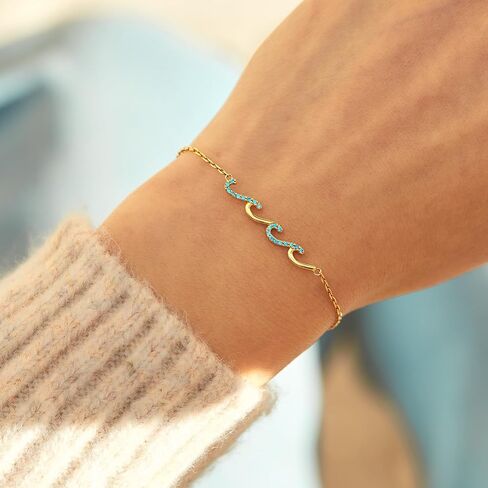 هدايا المعلم من STORYJEWELLERY للنساء، هدايا تقدير المعلم، سوار مموج، هدية للمعلمين في نهاية العام، هدية شكر للمعلمين من الطلاب in Kuwait