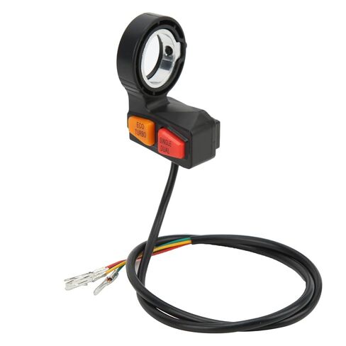 Electric Scooter Handlebar Switch, Dual Drive Eco Turbo Control with Ipx4 Proof Orange Red Buttons, 58cm Cable, for ATV, Scooter, Off road in Saudi Arabia