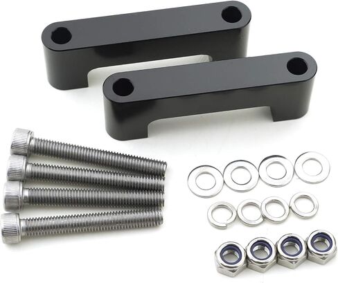 TOFR 21" Front Fender Spacer Bracket for Harley Touring Road King Glide FLHR FLTR, Electra Glide FLHT 1996-2013 / Street Glide 2007-2013 in Saudi Arabia