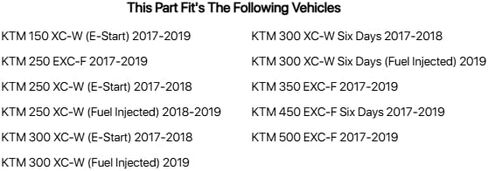 Acerbis حاجز خلفي 16 لـ KTM برتقالي لـ KTM 350 EXC-F 2017-2019 in Saudi Arabia