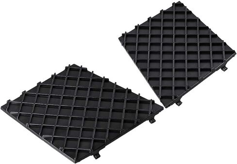 Astra Depot 2pcs Matte Black Front Bumper Covers Compatible with 03-10 BMW E60 E61 M Sport Lower Mesh Grille in Saudi Arabia
