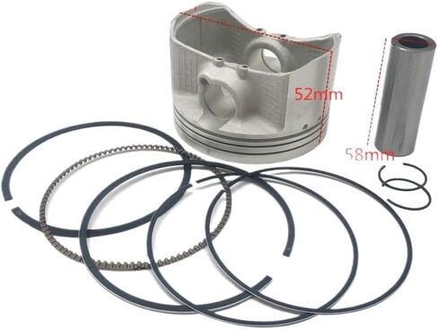 مجموعة دبوس حلقة المكبس 83.5 مم متوافقة مع Hisun Massimo Bennche Qlink 500cc ATV Quad in Kuwait