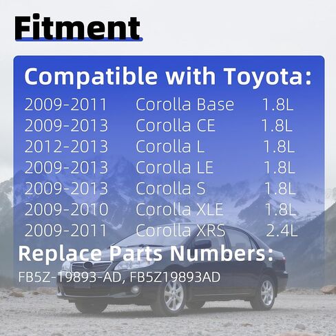 تنفيس سخان مكيف الهواء 5567002340 فتحة تهوية مركزية مزدوجة مع ساعة وشريط متوافق مع Toyota Corolla 2009-2013 مركز لوحة القيادة منفذ الهواء كوة استبدال OE 55670-02340 55436-02330 in Saudi Arabia