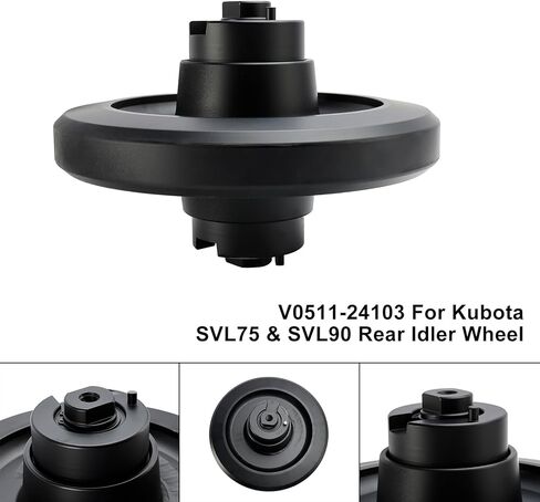 V0511-24103 Rear Idler Wheel Fit For Kubota SVL75 SVL75-2 SVL90 SVL90-2 SVL95-2 in Kuwait