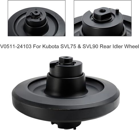 V0511-24103 Rear Idler Wheel Fit For Kubota SVL75 SVL75-2 SVL90 SVL90-2 SVL95-2 in Kuwait