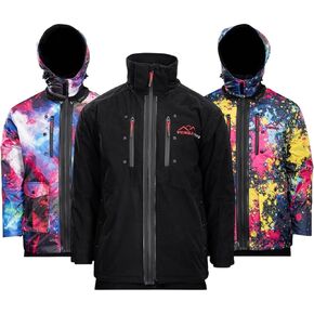 Ski Jacket with Interchangeable Skin Waterproof Insulated with Quick-Switch System (Jacket + 2 Skins) in Saudi Arabia