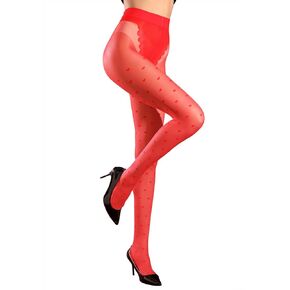 كولون نسائي شفاف بنقشة قلب، متعدد الألوان in Kuwait