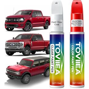 Agate Black Metallic(UM/M7414) Touch Up Paint Compatible with Ford,2-In-1 Car Scratch Remover Pen,Car Paint Scratch Repair Kit for Scratches,Chips & Nicks,2-PCS SET in Kuwait