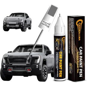 طلاء فضي ثلجي/فضي/سويتشبليد فضي معدني (GAN/WA636R/WA8636/17) طلاء السيارة لجي إم سي، مجموعة أقلام إصلاح خدوش طلاء السيارة ذات الألوان الدقيقة سريعة وسهلة لإصلاح رقائق السيارة in Kuwait