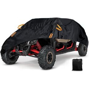 UTV Cover for CFmoto UFORCE U10 Pro XL 6 SEAT, Water Resistant Outdoor Storage All-Season Dust Protection, Weather Resistant Vehicle Cover for Garage or Outside Use,B in Saudi Arabia