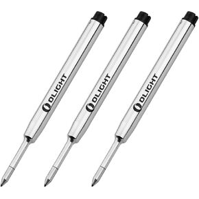 OLIGHT Gel Ink Refill Ballpoint Pen Refills, Fine Point 0.7mm Ink, Pack of 3, for O'pen 3/O'pen Glow Series in Saudi Arabia