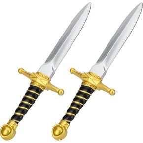 دعامة خنجر من إسفنج البولي يوريثان غير وظيفية مقاس 10.5 بوصة للبالغين، وأداء المسرح والعرض، عبوتان in Kuwait