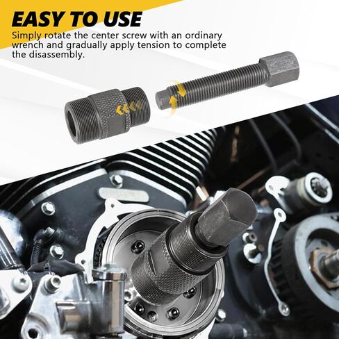 أداة إصلاح مجتذب دولاب الموازنة المغناطيسية، 24 مم و27 مم تناسب مجموعة مختارة من GY6 50cc 125cc 150cc دراجة نارية سكوتر ATV الدراجة الترابية، ملحقات الدراجات النارية in Kuwait