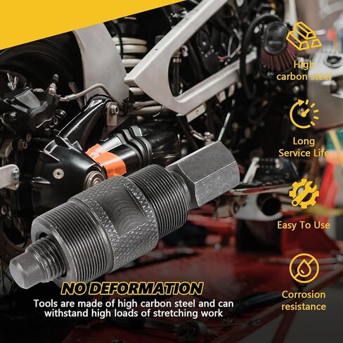 أداة إصلاح مجتذب دولاب الموازنة المغناطيسية، 24 مم و27 مم تناسب مجموعة مختارة من GY6 50cc 125cc 150cc دراجة نارية سكوتر ATV الدراجة الترابية، ملحقات الدراجات النارية in Kuwait