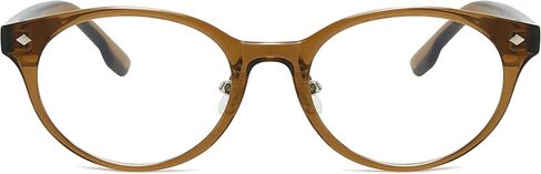 Retro Oval Glasses for Women Men Fashion Round Blue Light Glasses 90s Fake Eyeglasses in Saudi Arabia