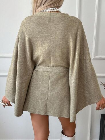 Womens 2025 Fall Outfits Long Sleeve Open Front Cardigan Oversized Sweaters Coat in Saudi Arabia