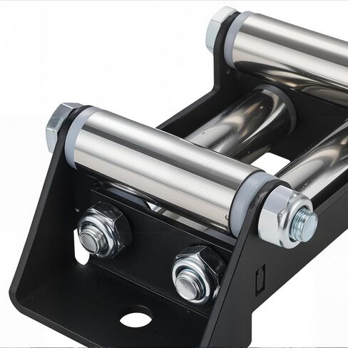 4-Way Winch Roller Fairlead for ATV/UTV, 4 7/8" Bolt Centers, Fits 2000-3500 lbs Winches,#45 Carbon Steel Construction, ATV Winch Accessories in Saudi Arabia