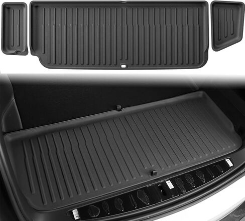 CAR Cargo Liners for Tesla Model X 6/7 Seater (2023-2026), 3D Scanning Modeling, TPE Cargo Liner All Weather Protection Trunk Liner in Saudi Arabia
