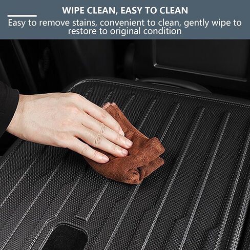 CAR Cargo Liners for Tesla Model X 6/7 Seater (2023-2026), 3D Scanning Modeling, TPE Cargo Liner All Weather Protection Trunk Liner in Saudi Arabia