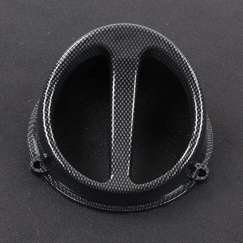 Motorcycle Air Scoop Cover,Engine Cooling Fan Cover Carbon Fiber Replacement Compatible for GY6 152QMI 157QMJ in Saudi Arabia