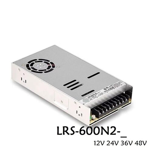 1 قطعة LRS-600N2-24 24V25A الطاقة أثناء بدء تشغيل تحويل التيار الكهربائي in Saudi Arabia