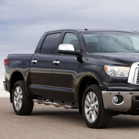 لوحات الجري متوافقة مع 2005-2023 Toyota Tacoma Double Cab 6 أقواس خطوات جانبية لـ 2019 2020 2022 Tacoma Crew Cab، 6.4 بوصة قضبان خطوة من الفولاذ المقاوم للصدأ Nerf، وليس لـ SR5 in Kuwait