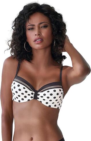 LASCANA Women's Mix Print Underwire Bikini Swimsuit Top in Saudi Arabia