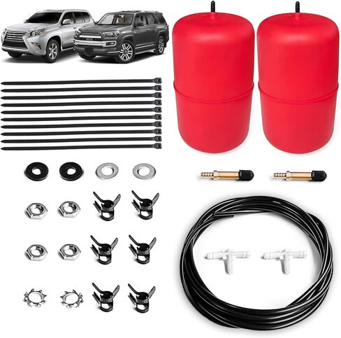 VIGOR 1000 Air Spring Bags Suspension Kit for 2010-2023 Toyota 4Runner 4WD and 2010-2019 GX460 Pickups, Rear Air Spring Kit OE Replace# 60804 in Saudi Arabia