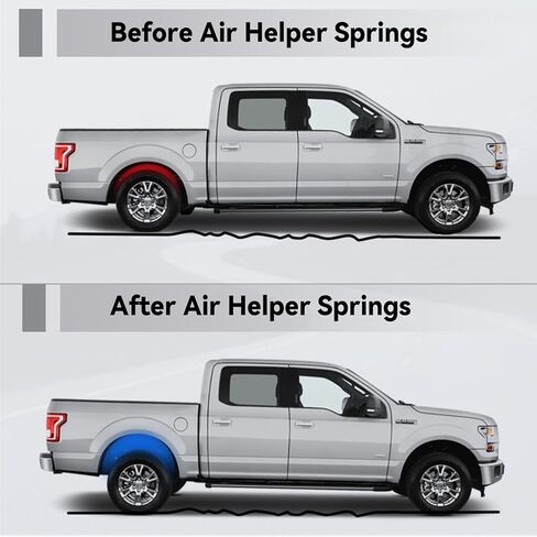 VIGOR 1000 Air Spring Bags Suspension Kit for 2010-2023 Toyota 4Runner 4WD and 2010-2019 GX460 Pickups, Rear Air Spring Kit OE Replace# 60804 in Saudi Arabia