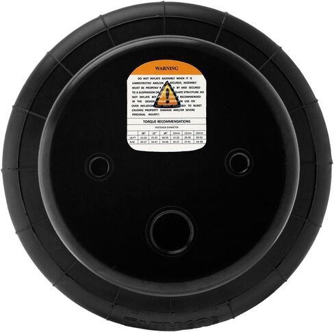 Vixen Air 1/2" NPT Single Air Port Triple Bellow Suspension Air Spring/Air Bag Dual Pack with Fittings, Schrader Valves and 20FT Hose VXD26T14S in Saudi Arabia