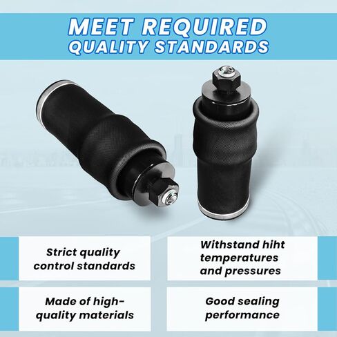 2Pcs Cab Air Ride Suspension Spring Bags for Peterbilt 379 Trucks OEM Replaces W02-358-7036, 29-03200, T81-6000 Cab Sleeper Air Spring Bag (1C7036 x 2) in Saudi Arabia