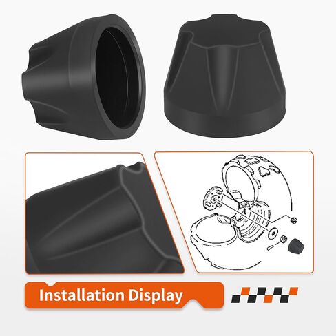 2Pcs Front & Rear Wheel Cap for Yamaha Badger Big Bear Timberwolf Moto-4 80 100 225 250 350 400 YFM250 YFM350 52H-2512A-00 in Saudi Arabia