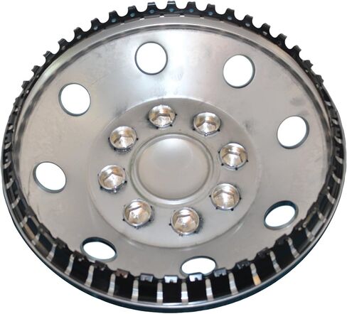 مجموعة IWC مكونة من 4 قطع مقاس 16 بوصة و8 عروة RV وغطاء محور عجلة من الفولاذ المقاوم للصدأ in Kuwait