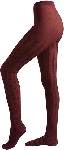 CALZEDONIA Woman's Cable Knit Tights with Cashmere in Saudi Arabia