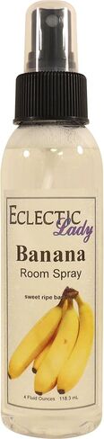 Banana Room Spray, 2 Ounces, No Artificial Colors, Parabens, or Preservatives - Fragrant Aromatic Room Mist For Home, Room, Office in Kuwait