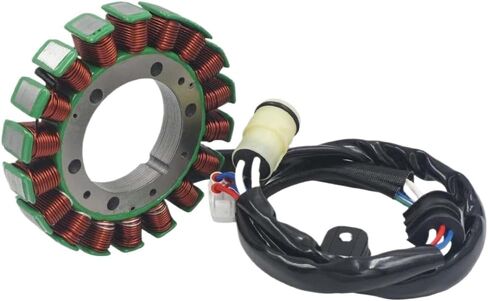 Stator Magneto Coil 5NF-81410-00-00 5FU-81410-00 Compatible With ATV Warrior 350 YFM350 Wolverine 350 Big Bear 400 YFM400 in Saudi Arabia