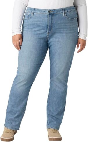 Levi Strauss Signature Gold Womens Totally Shaping Straight Jeans in Saudi Arabia