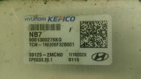 وحدة التحكم في المحرك ECM 1.6L تناسب 21-22 متوافقة مع Hyundai Elantra 39125-2MCN0 391252MCN0 in Saudi Arabia