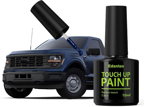 طلاء فضي مميز من JS لسيارات فورد، مجموعة إصلاح خدوش طلاء السيارات مطابقة تمامًا لشاحنة Ford Truck F150/Mustang/Bronco/Explorer/Ranger/Escape/Edge/Expedition/Responder/Lightning in Kuwait