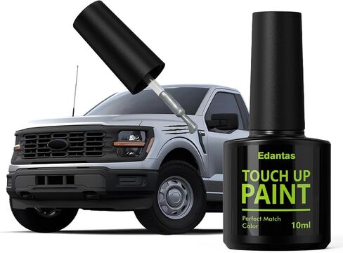 طلاء فضي مميز من JS لسيارات فورد، مجموعة إصلاح خدوش طلاء السيارات مطابقة تمامًا لشاحنة Ford Truck F150/Mustang/Bronco/Explorer/Ranger/Escape/Edge/Expedition/Responder/Lightning in Kuwait