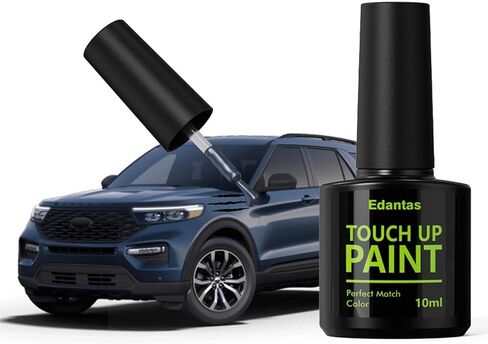طلاء فضي مميز من JS لسيارات فورد، مجموعة إصلاح خدوش طلاء السيارات مطابقة تمامًا لشاحنة Ford Truck F150/Mustang/Bronco/Explorer/Ranger/Escape/Edge/Expedition/Responder/Lightning in Kuwait