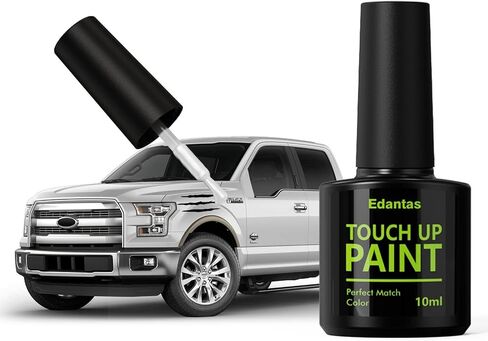 طلاء فضي مميز من JS لسيارات فورد، مجموعة إصلاح خدوش طلاء السيارات مطابقة تمامًا لشاحنة Ford Truck F150/Mustang/Bronco/Explorer/Ranger/Escape/Edge/Expedition/Responder/Lightning in Kuwait