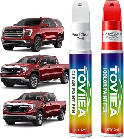 Ebony Twilight Metallic(GB8/WA384A) Touch Up Paint Compatible with GMC,2-In-1 Car Scratch Remover Pen,Car Paint Scratch Repair Kit for Scratches,Chips & Nicks,2-PCS SET in Kuwait